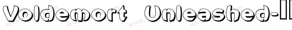 Voldemort Unleashed字体转换
